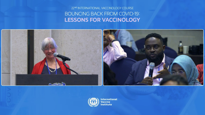 스트리밍코리아 생중계 레퍼런스_IVI Vaccinology Course 2023_QA2.PNG