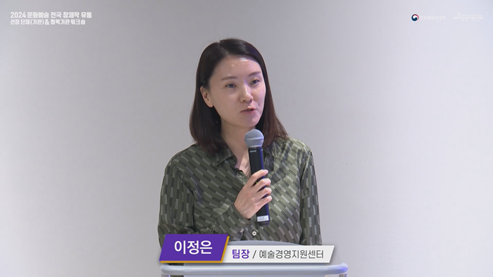 3. 2024 문화예술 전국 창제작 유통 지원 선정사업 워크샵 원샷.PNG