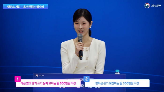 스트리밍코리아_고용노동부 청년 타운홀미팅_밸런스 게임.png
