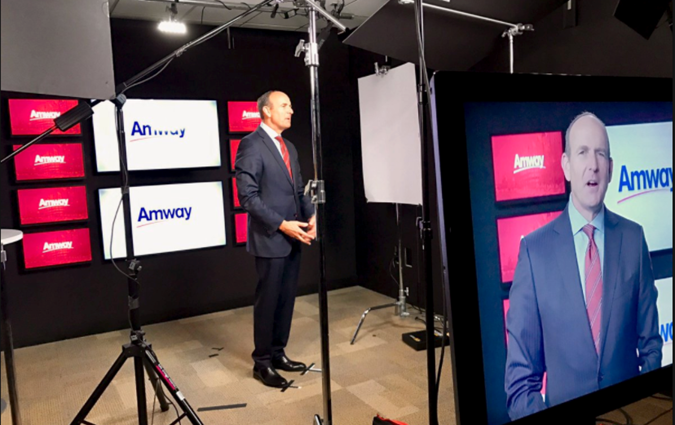 Amway Korea 온라인 생중계 시스템 구축